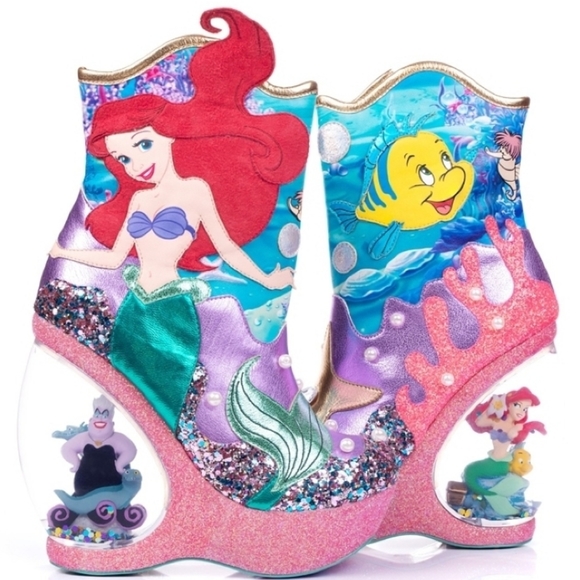 Irregular Choice Shoes - The Little Mermaid Irregular Choice Boots